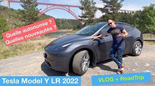 2000Km en Tesla Model Y 2022 (Road Trip) : autonomie, conduite, technologies... et galères !