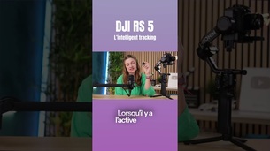 Le DJI RS 5 avec Intelligent Tracking 🎥