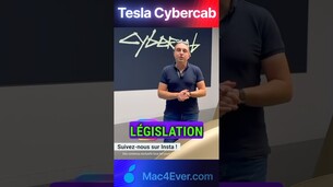 Pas de Tesla Cybercab pour le moment en Europe ! #tesla #cybercab #autonome #europe