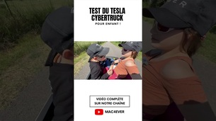 Un cybertruck pour les enfants?!