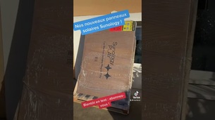 Les panneaux solaires Sunology sont ÉNORMES !
