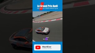 Pas terrible notre début de course au Grand Prix Audi !#course #ev #voitureelectrique #audi