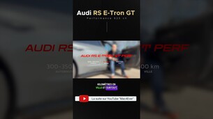 95 kWh de batterie dans cette Audi RS E-Tron GT Performance ! https:// #audi #auto
