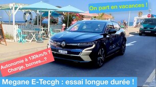 Partir en vacances en Megane électrique, galère ou pas ? Notre essai longue durée !