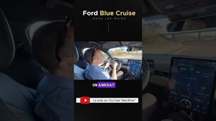 Le Blue Cruise est limité à 130 km/h ! @fordfrance #bluecruise #ev #voitureelectrique