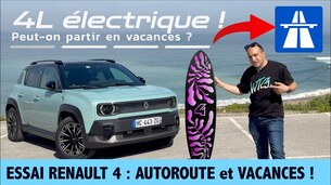 Essai Renault 4 : quelle autonomie sur autoroute pour la 4L électrique ?