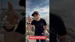 L’iPhone 16 Pro face au vent ! Génial !