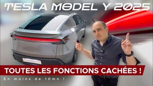 Les fonctions CACHÉES du TESLA MODEL Y 2025 !