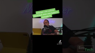 Charger une voiture électrique avec une batterie nomade ?