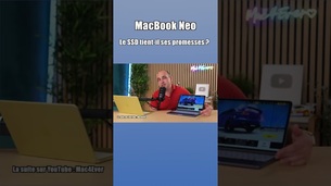 🚀 Test MacBook Neo : les PERFORMANCES !Aujourd’hui, on s’attaque au SSD…