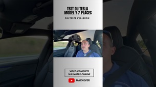 On teste l’IA GROK dans le Tesla Model Y 🔥