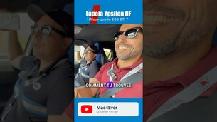 On teste la Lancia Ypsilon sur circuit !#lancia #ypsilon #hf  #lanciaypsilonhf