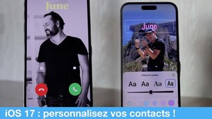 iOS 17 : personnalisez vos contacts !