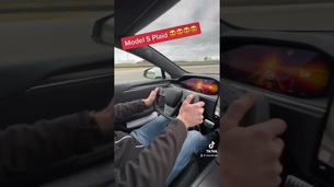 0 à 100 en Model S Plaid 😍😍