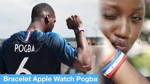 Des bracelets Apple Watch signé Pogba !
