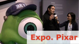 Expo Pixar au musée Art ludique de Paris - Reportage