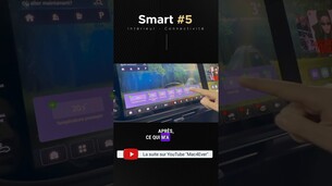 Une voiture très évoluée, cette Smart #5 #smart #hashtag5 #smart5  #voitureelectrique #ev #ve #auto