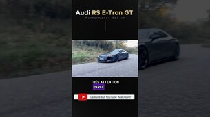 Pas de sensation en électrique ? Venez essayer cette Audi RS E-Tron GT ! #audi #auto