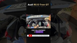 L’Audi RS E-Tron GT, une berline familiale ? #audi #auto #voitureelectrique #rsetrongt