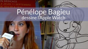 Pénélope Bagieu dessine l'Apple Watch