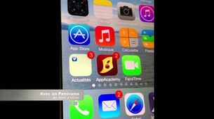 L'effet "Parallaxe"  impressionnant d'iOS 7