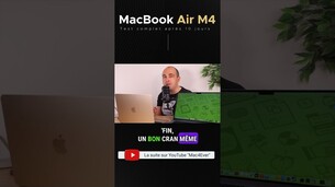Un bon écran sur le MacBook Air, mais pas au niveau des MacBook Pro ! #macbookair #macbookairm4