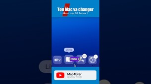 Assez illisible la fonction transparente des widgets ! #macos26 #macostahoe #mac #liquidglass