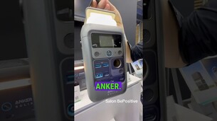 On a trouvé quelques surprises sur le stand d’#Anker! #solix #bepositiveevent #automobile #camping