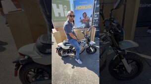 #honcho la nouvelle #motoelectrique équivalent 125 de #livewire était à @reload.land de Berlin !