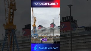 Mickey au port de Brest pour le Ford Explorer #ford #fordexplorer #mickey #portdebrest