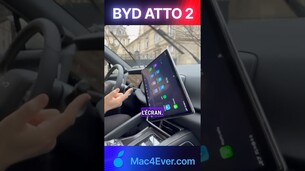 De super écrans sous Android Automotive dans l’ATTO 2 de BYD !  #essai #byd #atto2