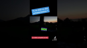 Tu as déjà vu des extraterrestres ? ￼
