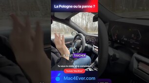 Cette BMW i5 se gare super bien toute seule ! #pologne #panne #roadtrip #bmw #bmwi5 #ev #ve #auto