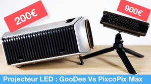Test du vidéoprojecteur Philips PicoPix Max (vs projecteur LED à 200€)