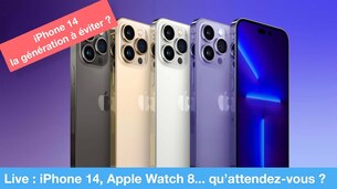 Live ! On parle d'iPhone 14 & de la Keynote ! Venez discuter avec nous !