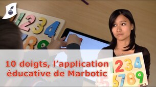 10 doigts, une application éducative et des jouets en bois