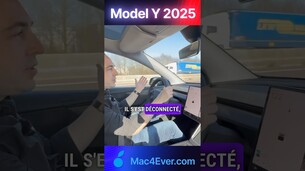 Un autopilot qui mériterait une mise à jour sur ce Model Y 2025 ! #Tesla #modelY  #voitureelectrique