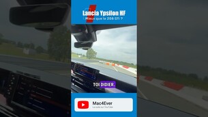 Ça donne quoi cette Ypsilon sur un vrai circuit ? #lancia #ypsilon #hf  #lanciaypsilonhf