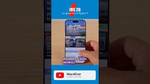 De nouvelles barres d’onglet sur iOS 26 ! #ios26 #ios #iphone #fail #apple #liquidglass