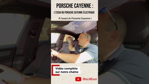Un avant incroyable ! Et le point positif, c’est que Porsche a conservé les boutons physiques.