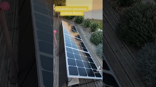 On installe notre kit de panneaux solaires Beem Energy !