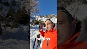 Le nouveau drone DJI Neo 2 nous suit sur les pistes ! ⛷️😱#ski #drone #DJI #neige