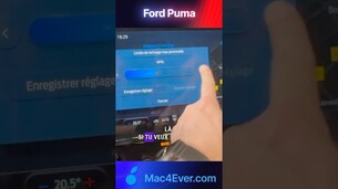 Des menus assez basiques sur le Ford Puma ? #ford #puma #voitureelectrique #auto #ve #ev #essai