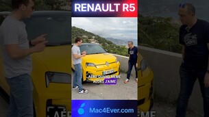 Renault R5 un design très réussi !#renault #R5 #renault5 #voitureelectrique #essaie #france