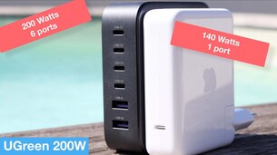 Test du chargeur UGreen 200W (6 ports) : peut-il remplacer ceux d'Apple ?
