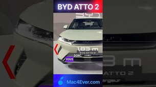 Un SUV à vocation urbaine avec l’ATTO 2 de chez BYD !#essai #byd #atto2 @byd.france @BYDGlobal