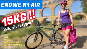 Ce vélo électrique ne pèse que 15Kg ! Test ENGWE N1 Air