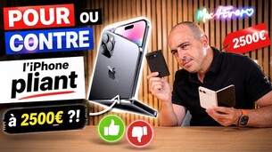 Pour ou contre l'iPhone pliant ?