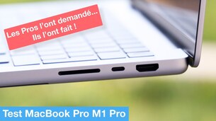 Premier test des MacBook Pro M1 Pro & M1 Max !