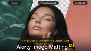 Aiarty Image Matting : supprimer l’arrière-plan d’une photo en un clic avec l'IA (offre Pâques -50%)